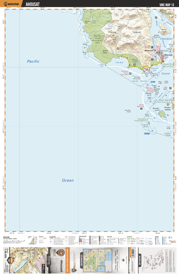 VIBC13 Ahousat  - Vancouver Island BC Topo