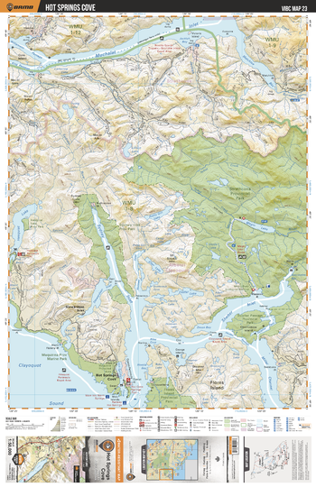 VIBC23 Hot Springs Cove - Vancouver Island BC Topo