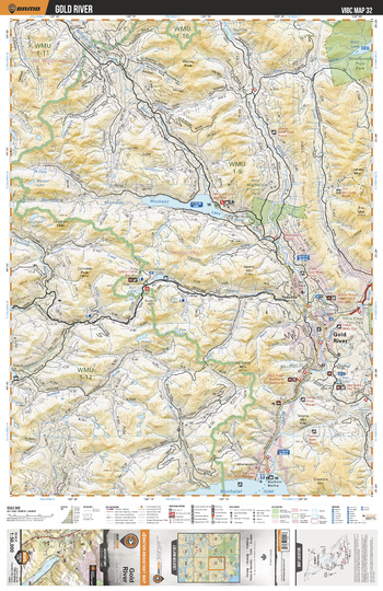 VIBC32 Gold River - Vancouver Island BC Topo