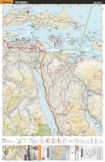 VIBC47 Port McNeill - Vancouver Island BC Topo