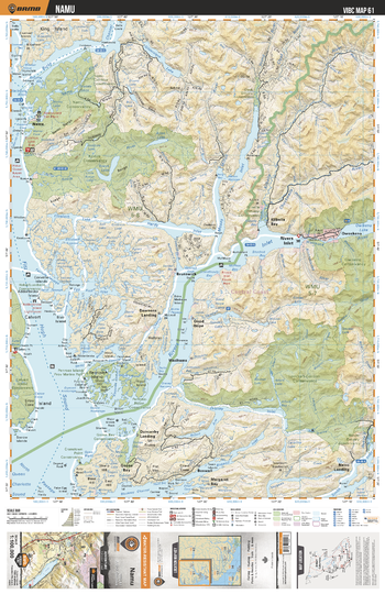 VIBC61 Namu - Vancouver Island BC Topo
