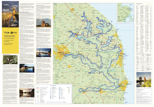 Broads National Park Map