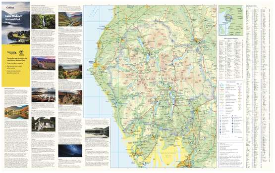 Lake District National Park Map