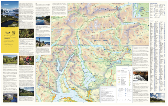 Loch Lomond National Park Map