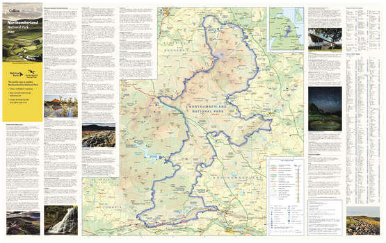 Northumberland National Park Map