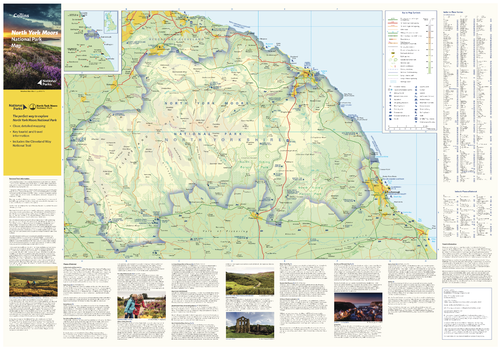 North York Moors National Park Map