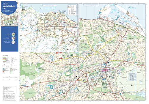 Collins Edinburgh Map