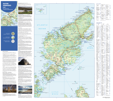 Collins Outer Hebrides Map - North