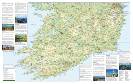 Collins Ireland Film and TV Map - South