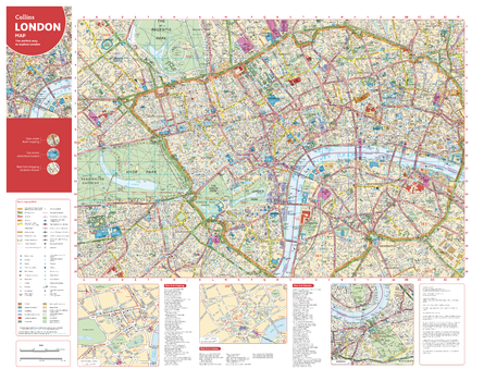 Collins Central London Map