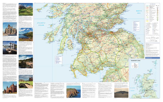 Collins Scotland Map - South