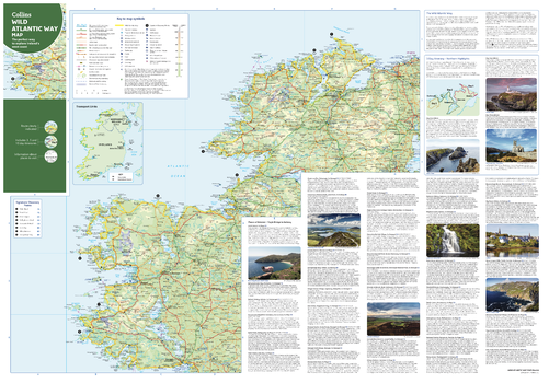 Collins Wild Atlantic Way Map - North