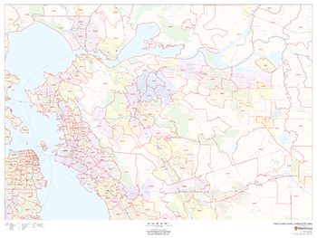 Contra Costa County, California ZIP Codes