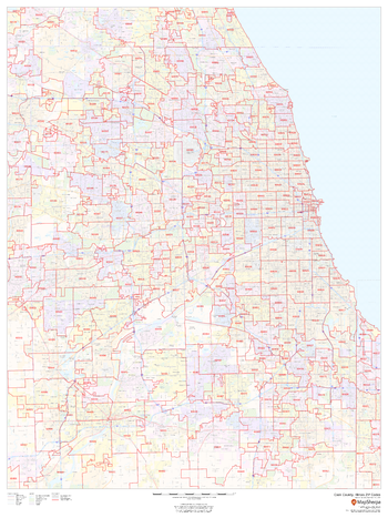 Cook County, Illinois ZIP Codes
