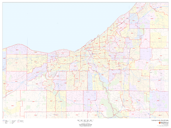 Cuyahoga County, Ohio ZIP Codes