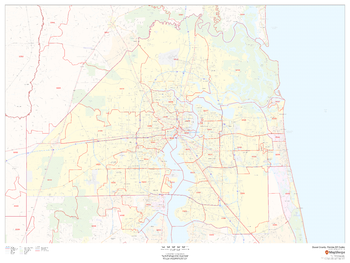 Duval County, Florida ZIP Codes
