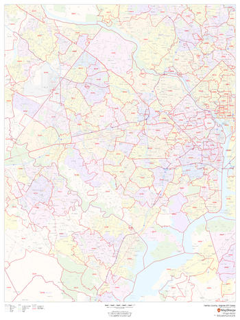 Fairfax County, Virginia ZIP Codes