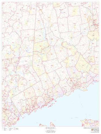 Fairfield County, Connecticut ZIP Codes