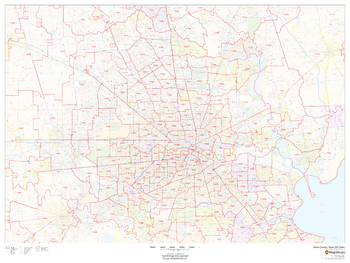 Harris County, Texas ZIP Codes