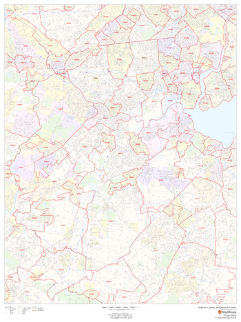 Middlesex County, New Jersey ZIP Codes