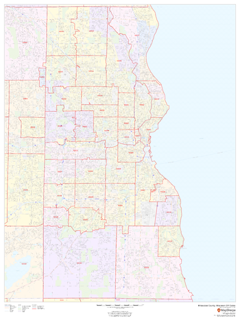 Milwaukee County, Wisconsin ZIP Codes