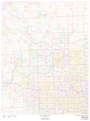 Oakland County, Michigan ZIP Codes