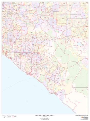 Orange County, California ZIP Codes