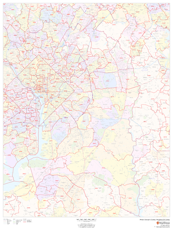 Prince George's County, Maryland ZIP Codes