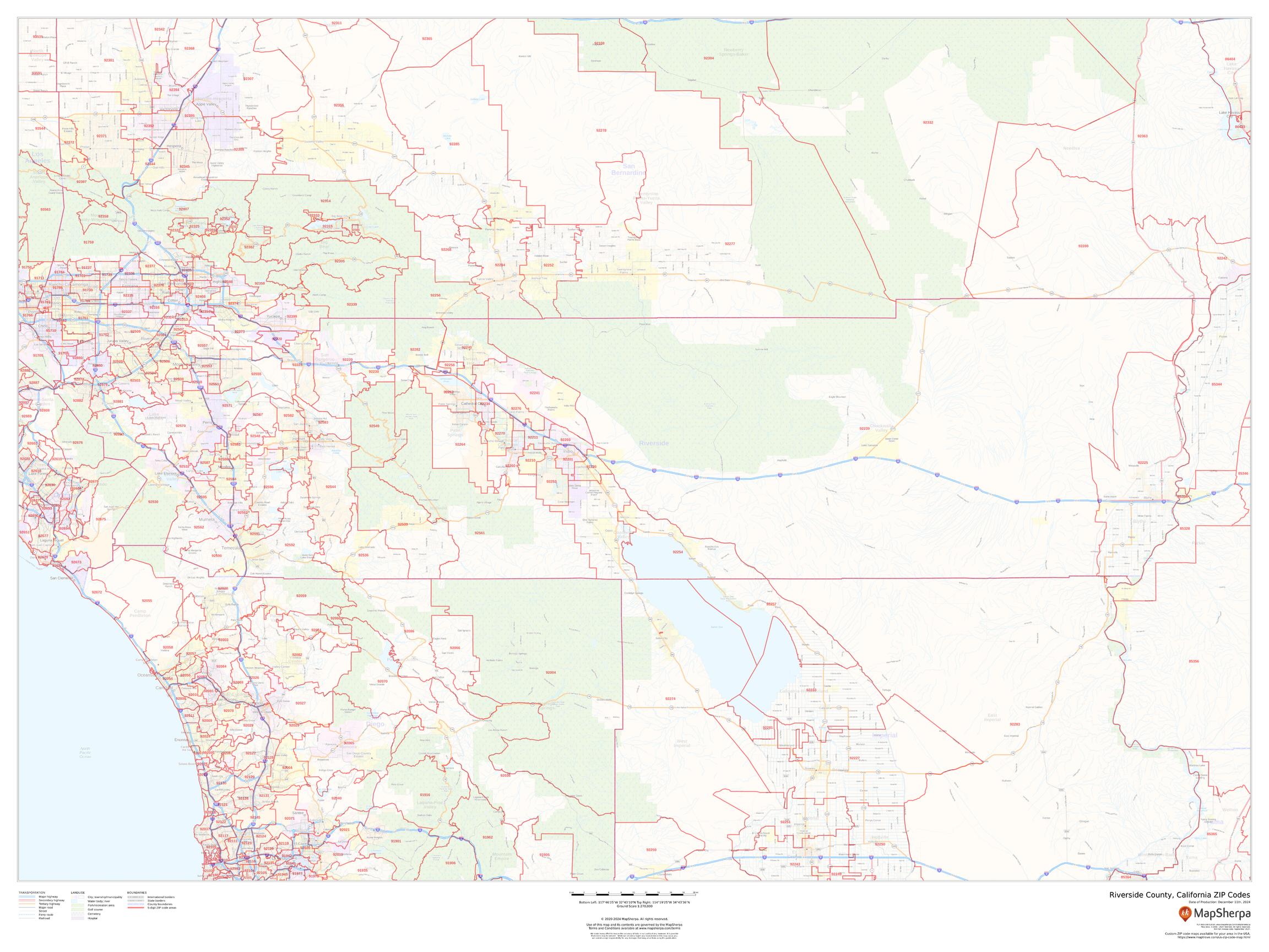 zip code map riverside county Riverside County California Zip Codes zip code map riverside county