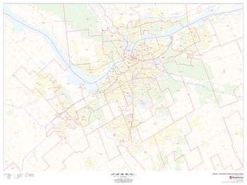 Ottawa - Gatineau Postal Code Forward Sortation Areas