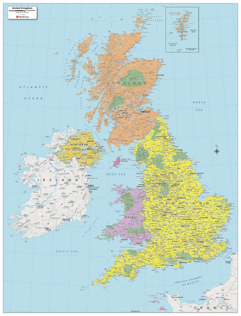 UK Political Map