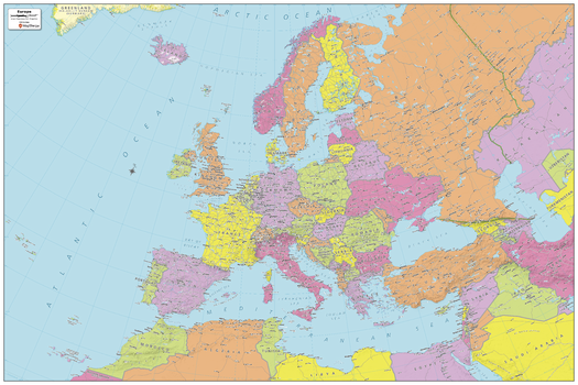 Europe Political Map
