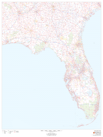 Florida ZIP Code Map