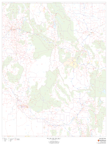 Idaho ZIP Code Map