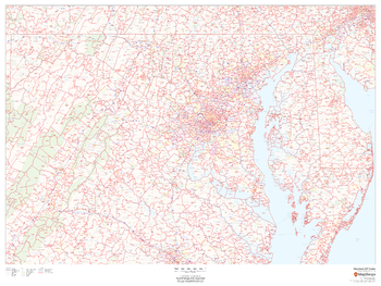 Maryland ZIP Code Map