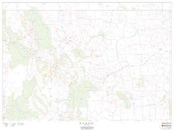 Montana ZIP Code Map