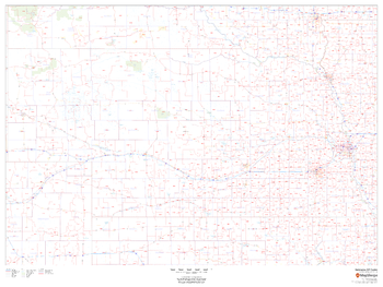 Nebraska ZIP Code Map