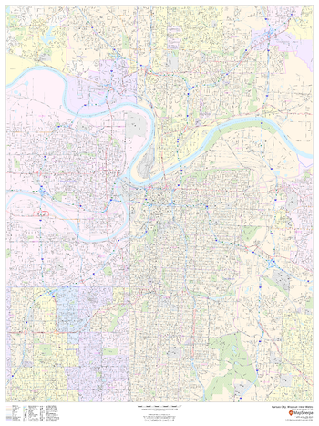 Kansas City, Missouri Inner Metro - Portrait