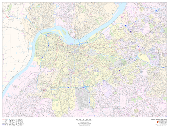 Louisville, Kentucky Inner Metro - Landscape