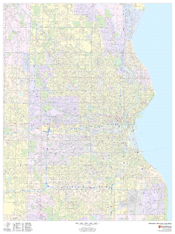 Milwaukee, Wisconsin Inner Metro - Portrait