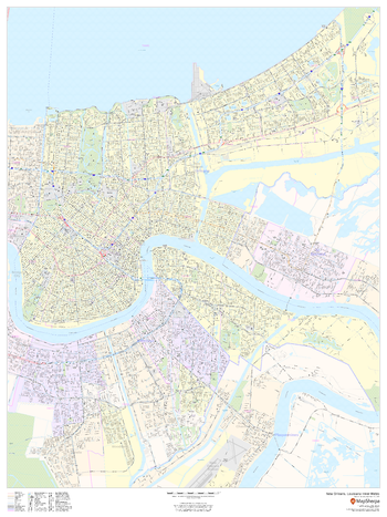 New Orleans, Louisiana Inner Metro - Portrait