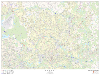 Raleigh, North Carolina Inner Metro - Landscape