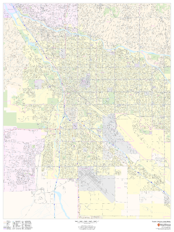 Tucson, Arizona Inner Metro - Portrait