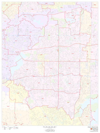Arlington, Texas ZIP Codes