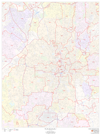 Atlanta, Georgia ZIP Codes