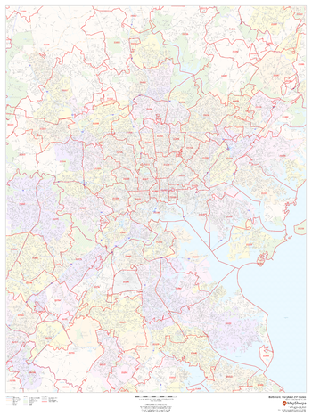Baltimore, Maryland ZIP Codes