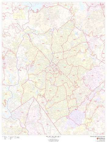 Charlotte, North Carolina ZIP Codes