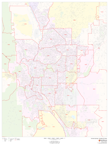 Colorado Springs, Colorado ZIP Codes