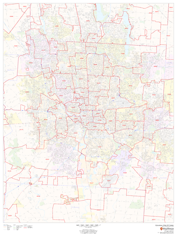 Columbus, Ohio ZIP Codes