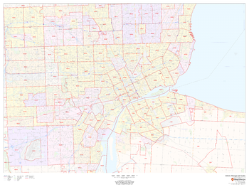 Detroit, Michigan ZIP Codes